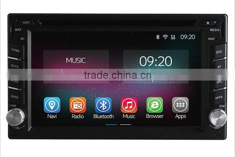 Newest Quad Core Cortex A9 Andriod 4.4 car dvd player with gps for nissa juke 2G DDR3+16GB Flash