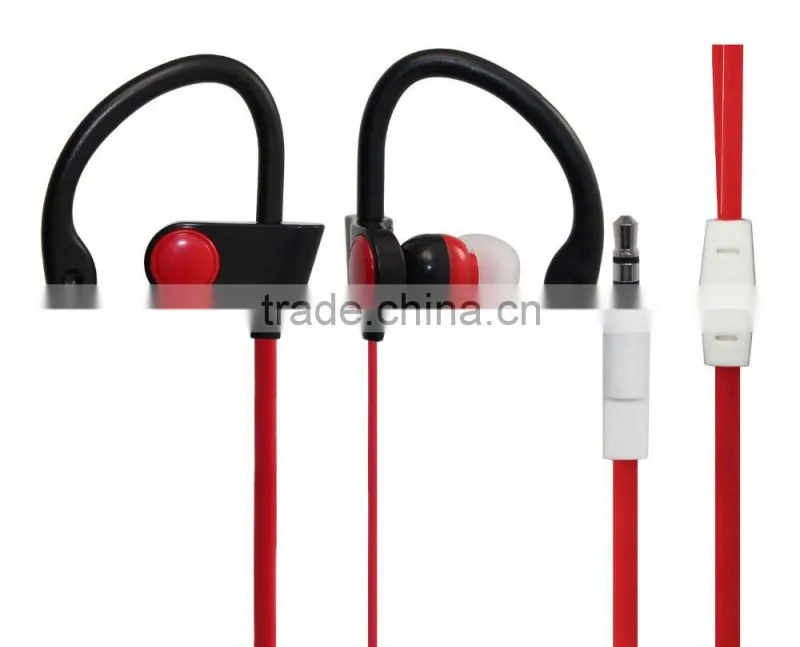 earhook sport earphones colorful sport earbud fashion music sport earphones