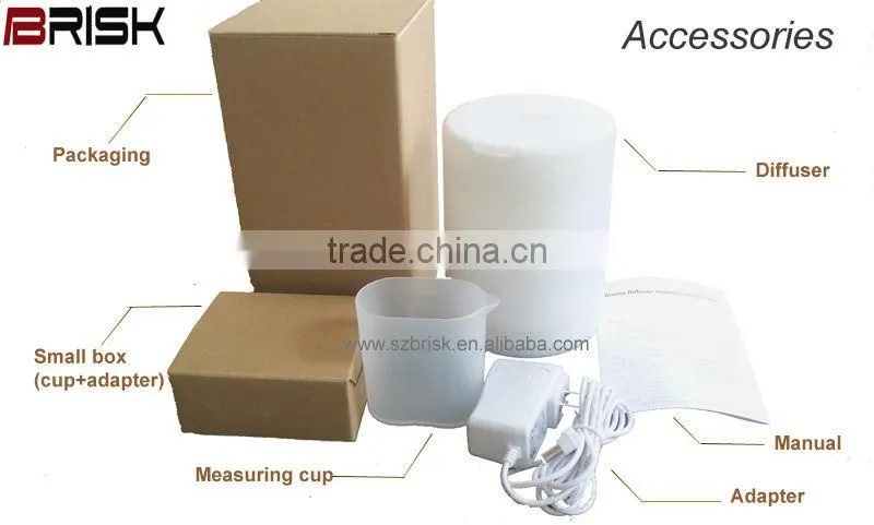 Ultrasonic Humidifier Type and CB,CE,EMC,RoHS,UL,FCC Certification ultrasonic aroma diffuser BK-EG-FD09
