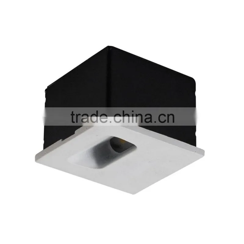 2w frosted led step light indoor led corner light