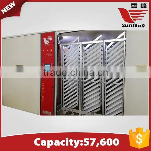 YFDF-57600 high precision wholesale low price best automatic egg incubator