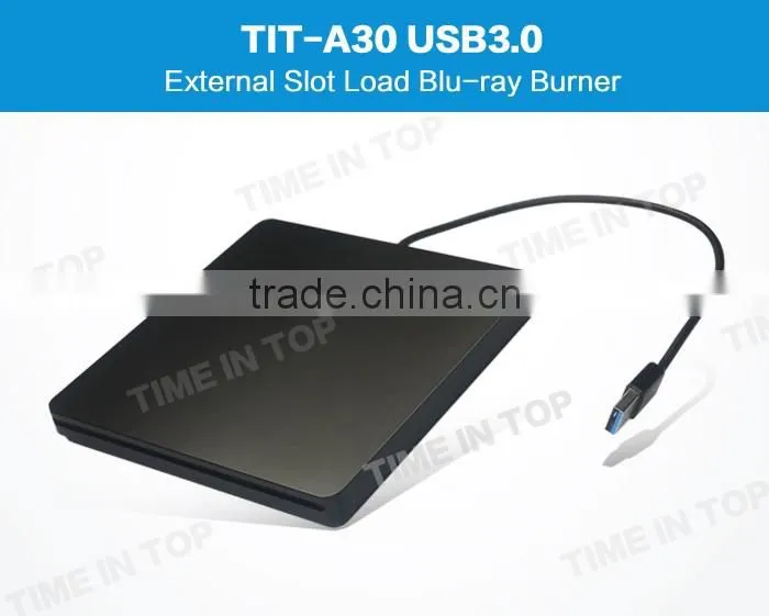 USB3.0 Slot Load Blu-Ray Burner, inside drive: Panasonic UJ267