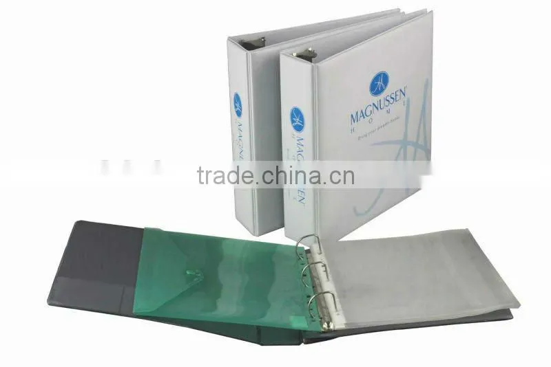 2014 Leather Pu File Folder, A4 Document Holder, File Folder With Ring Binder