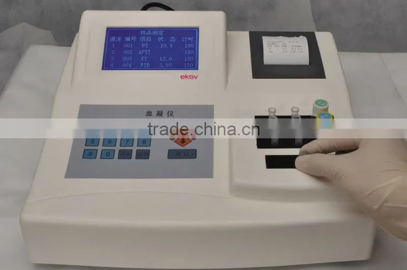 analyzing blood test results