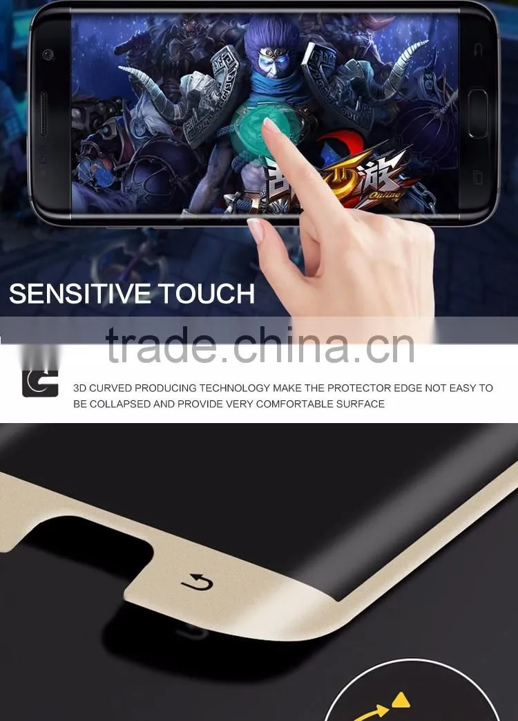 Mobile Accessories Full Cover Clear Glass Screen Film for Samsung Note 7