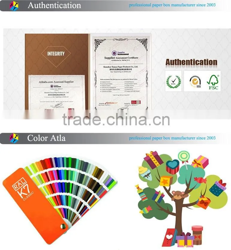 flat shipping baseball cap gift box