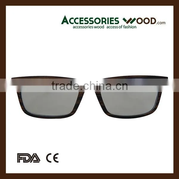 Quality square opticals wooden glasses for student