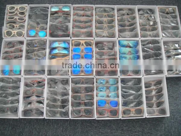 bright multicolor sunglasses wooden sun glasses men or women