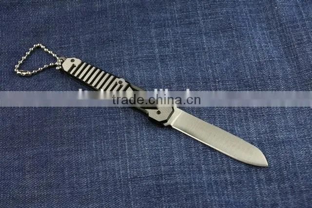 OEM 440C stainless steel small folding knife with Blister package