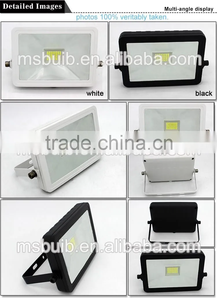 Haining newest LED flood lights for outdoor lighting slim SMD 30W IP65 waterproof TUV CE and RoHS approved