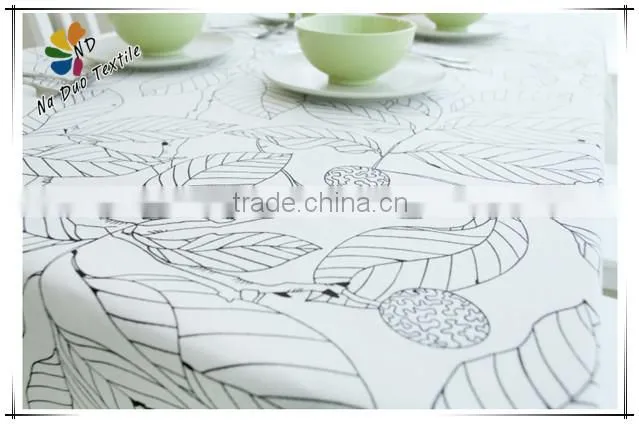 Printed Linen Table Cloth