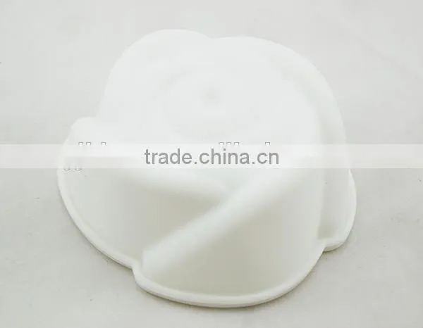 silicone rose shape cake pan