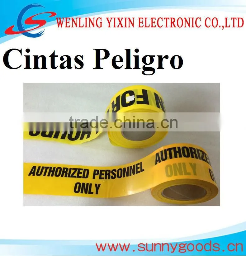 width 5cm police using yellow police tape
