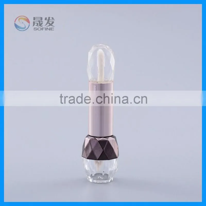 Factory supply Elegant lip gloss tube with applicator