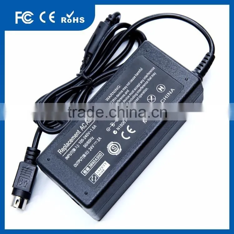 Manufacture!!! 24V AC Power Adapter 2A 3 Pin UK Adapter for Epson Pos Printer