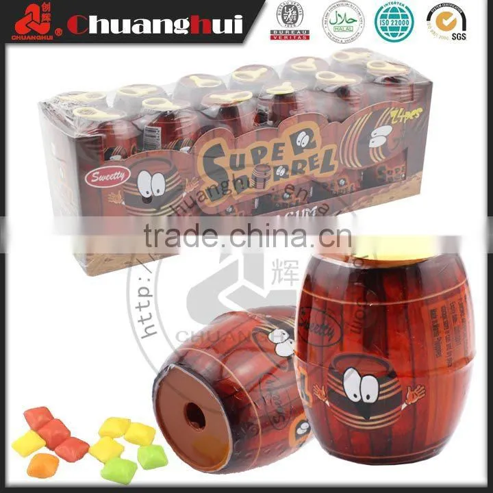Heart Shape Candy Bottle / Mini Bubble Gum In Heart Bottle