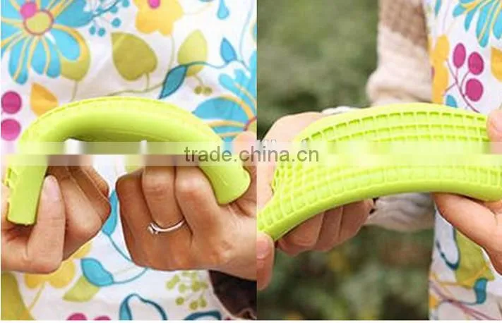 Silicone Handle Grip / Non-Slip Silicone Pot Handle Grip Stay Cool / rubber handle grip