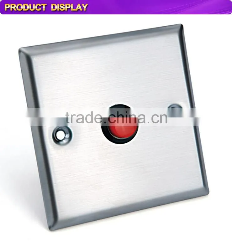 wire button switch stainless