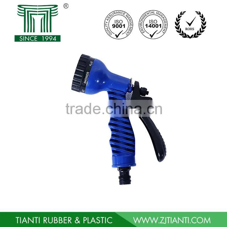 2016 Top Quality Latex Garden Hose Magic Expandable Hose Shrinking Garden Hose with Sprayer