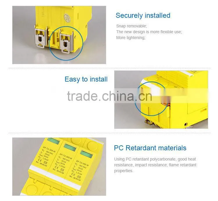 Lightning Rod Prices CCTV Surge Protector(SP-T2-385-M)
