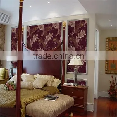 Newly designed commercial deep embossed wallpaper from china wholesale