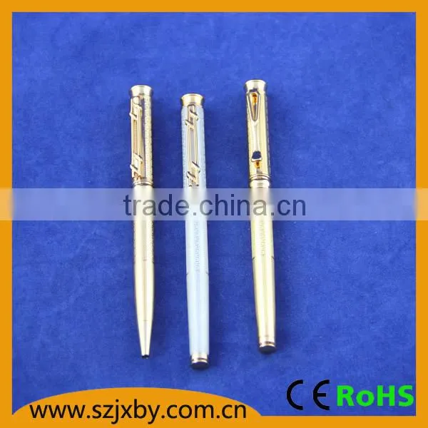 KKPEN High Quality Roller Ball pen Writing Pens For Promotional Golden Stationery New Design Metal Set