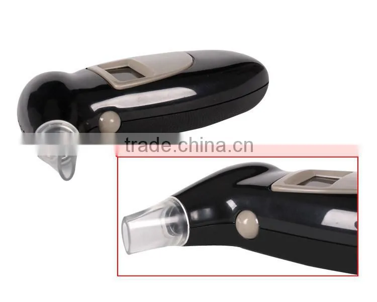 Cheap breathalyzer for alcohol with backlight