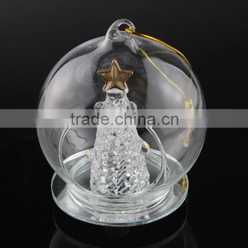 Personalized XMAS Glass Ball Christmas Ornaments