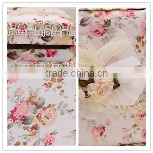 Luxurious table decoration fabric napkin paper box