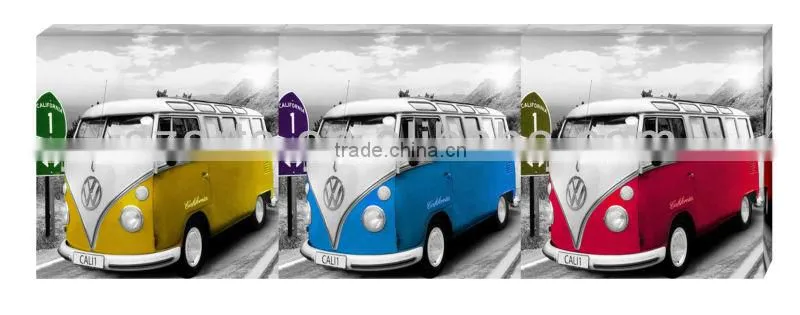 Classical bus canvas prints