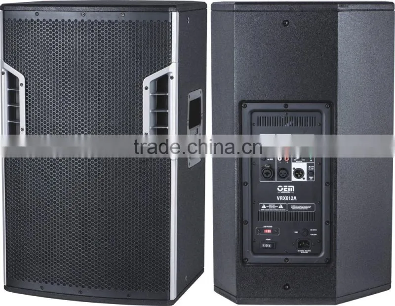 12 inch 2 Way Wood cabinet speaker box active speaker