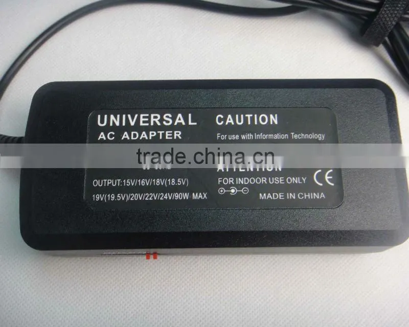 Chinese notebook 90w Universal manual ac adapter with usb for toshiba dell sony acer hp