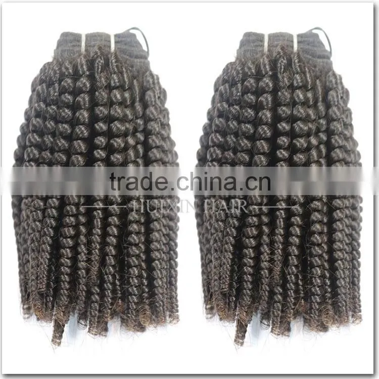 Alibaba China wholesale hair products mongolian kinky curly remy hair weave, hot style kinky curly human hair weave