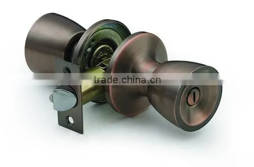 608 US Type Tubular Furniture Mortise Lock Security Knob Door Lock