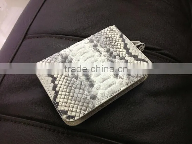 Genuine Python Snakeskin Purse and Wallet China Custom Business Card Wallet