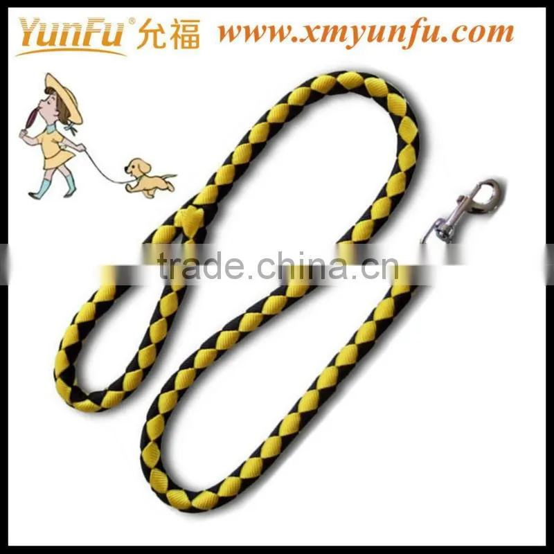 Supply jacquard Nylon pet collars and leashes cheap