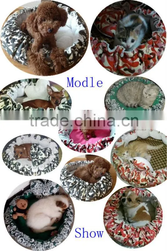 Warm Soft Round bed Pet product