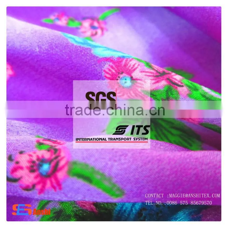 110gsm koshibo bubble crepe printed fabric for south american market