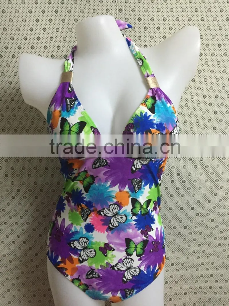Women's unisex one piece swimwear