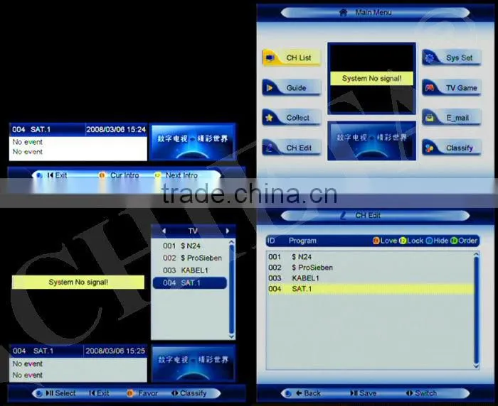 Montage Chipset Best Quality Cable TV Set Top Box DVB-C with OEM Brand Neutral Packing