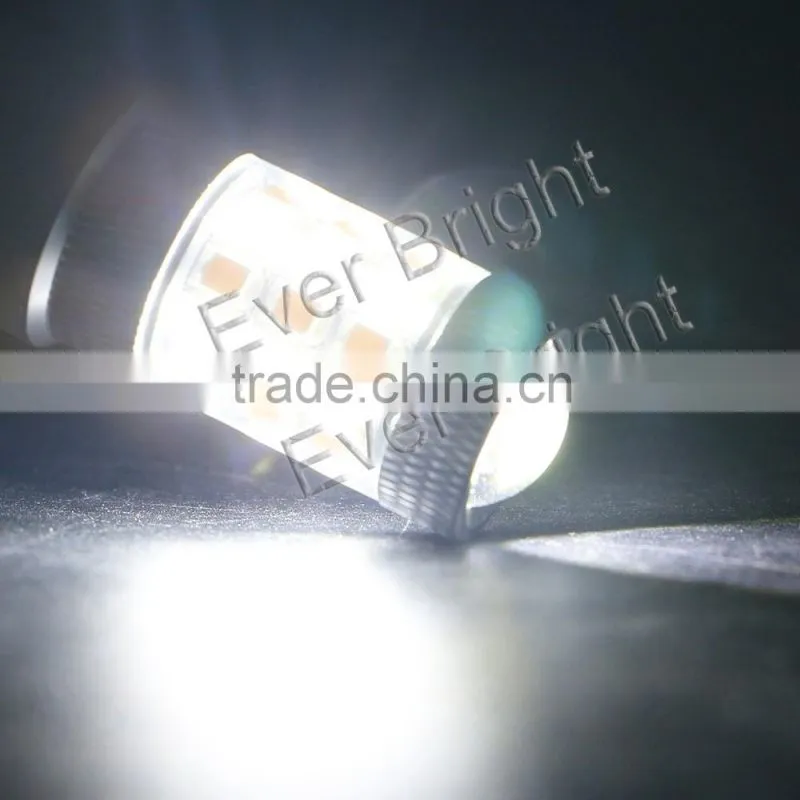 Guangzhou car led light 2835 42SMD two color white amber led brake light t20 w21/5w 7443 led