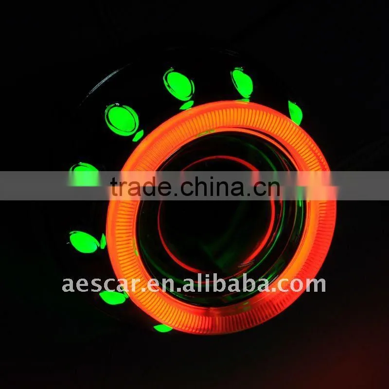China factory hid projector lens kit/bi-xenon projector lens light/mini projector lens