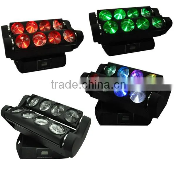 80W RGBW spider Moving-Head beam LED dj Light