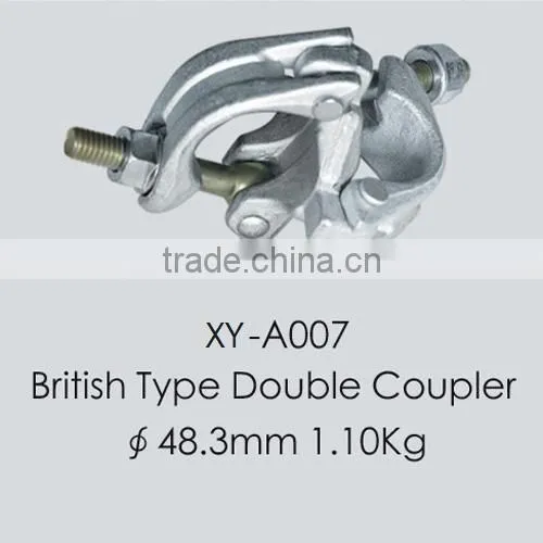 Factory direct sale steel frame scaffolding and couplers