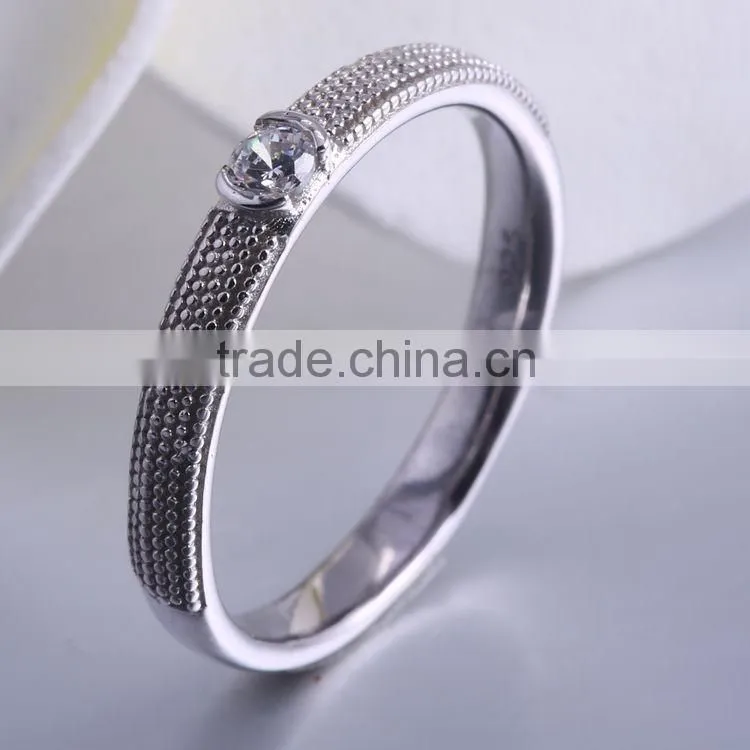 New fashion flower shape gold ring design 925 silver flower ring