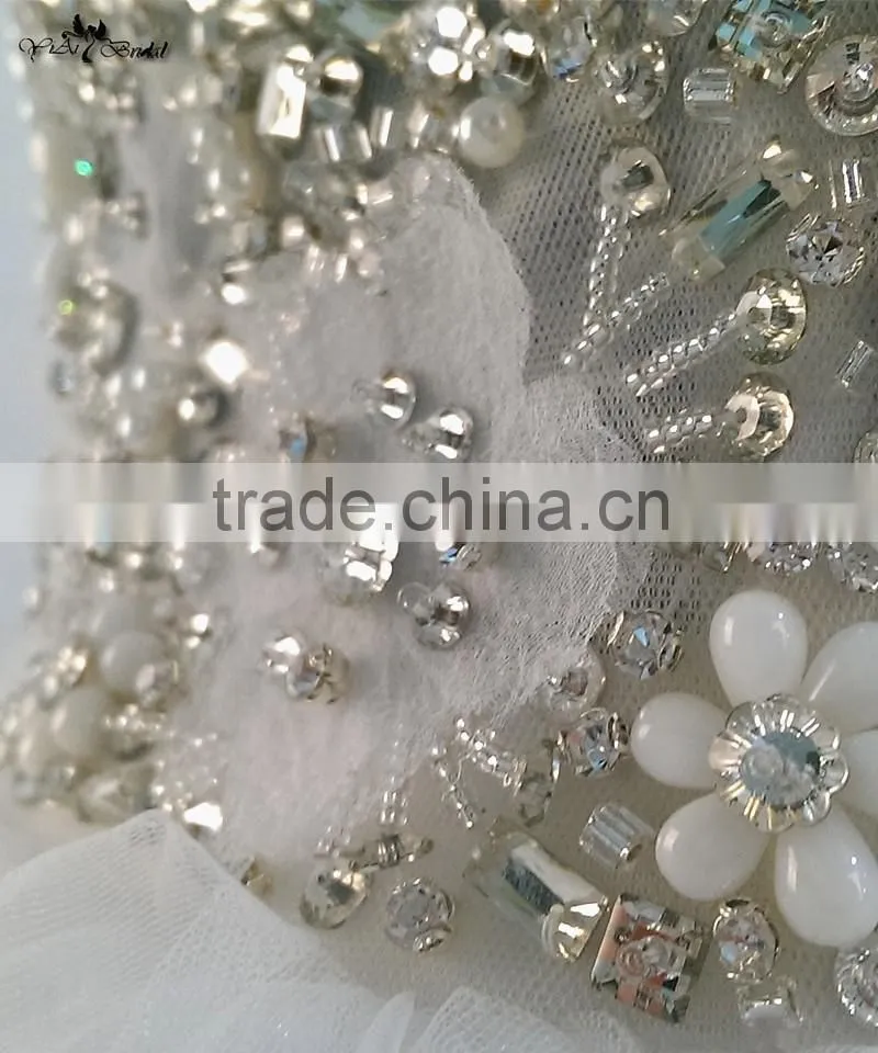 RSW909 China Crystal Beads For Wedding Factory Dresses Ball Gown