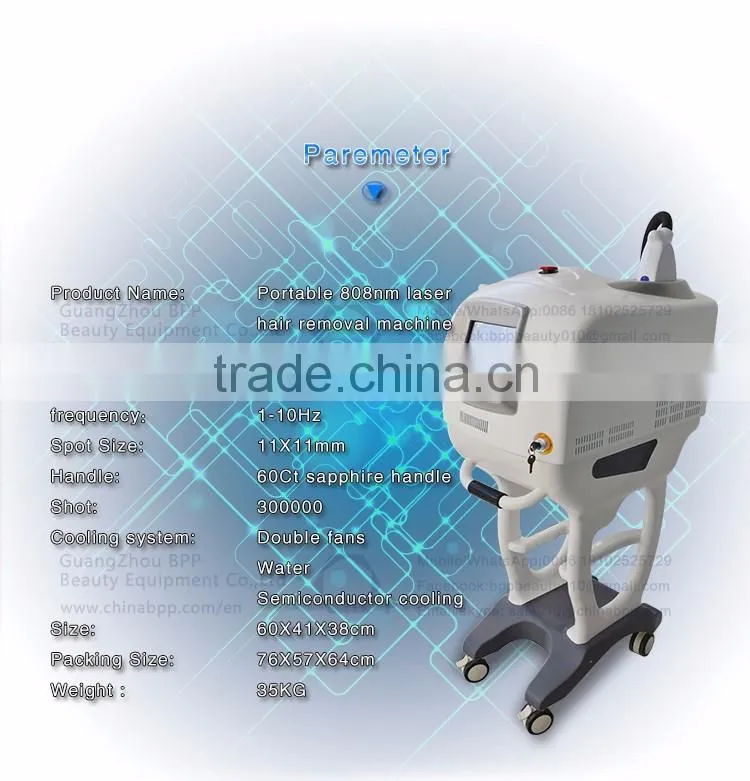 The most effective handheld laser hair removal beauty machine