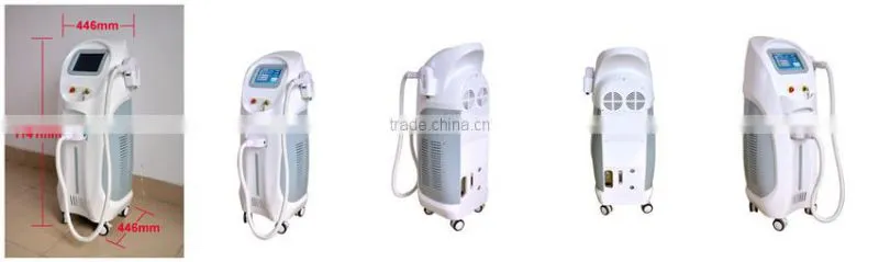 Professional CE Approved 808 nm diode laser/laser diode 808nm with 1064 and 755nm laser