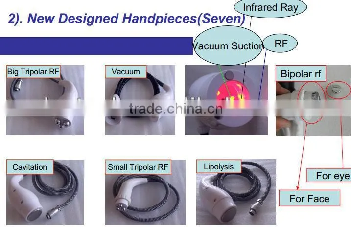 CE approved 5 in1 ultrasound weight loss machine