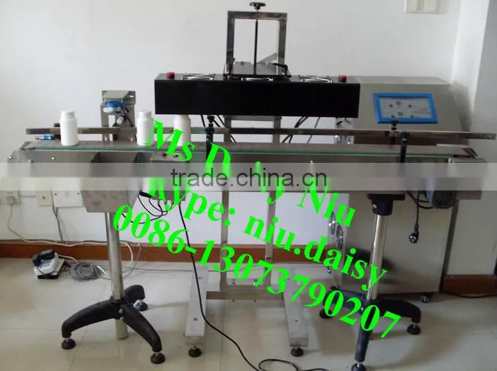 automatic aluminum foil sealing machine/medicine bottle sealing machine/bottle sealer machine